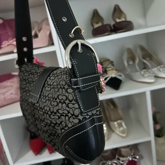 Coach y2k SoHo Bag & Wallet SET 🎀🩶