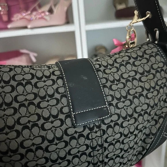 Coach y2k SoHo Bag & Wallet SET 🎀🩶