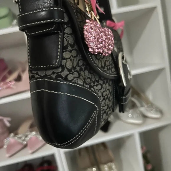 Coach y2k SoHo Bag & Wallet SET 🎀🩶