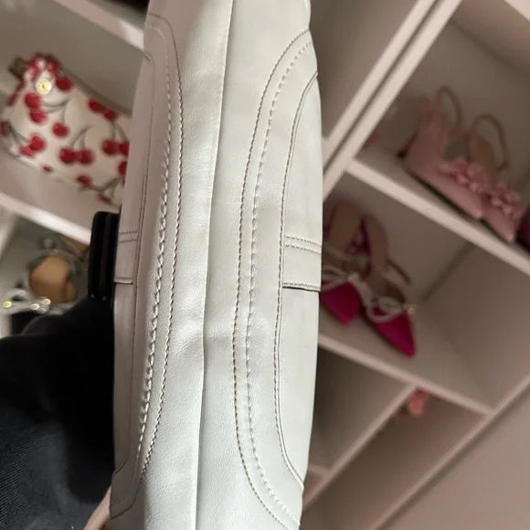 White y2k Coach Soho Flap Bag 🍒🌼
