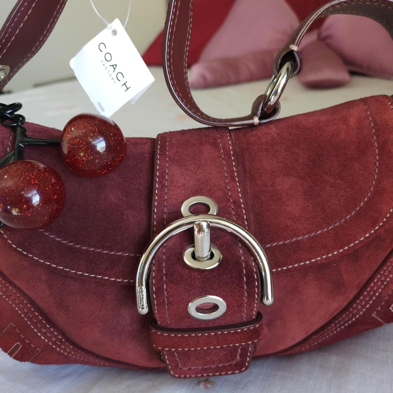 ❤️ Y2K Vintage Coach Suede Mini Soho Shoulder Bag ❤️