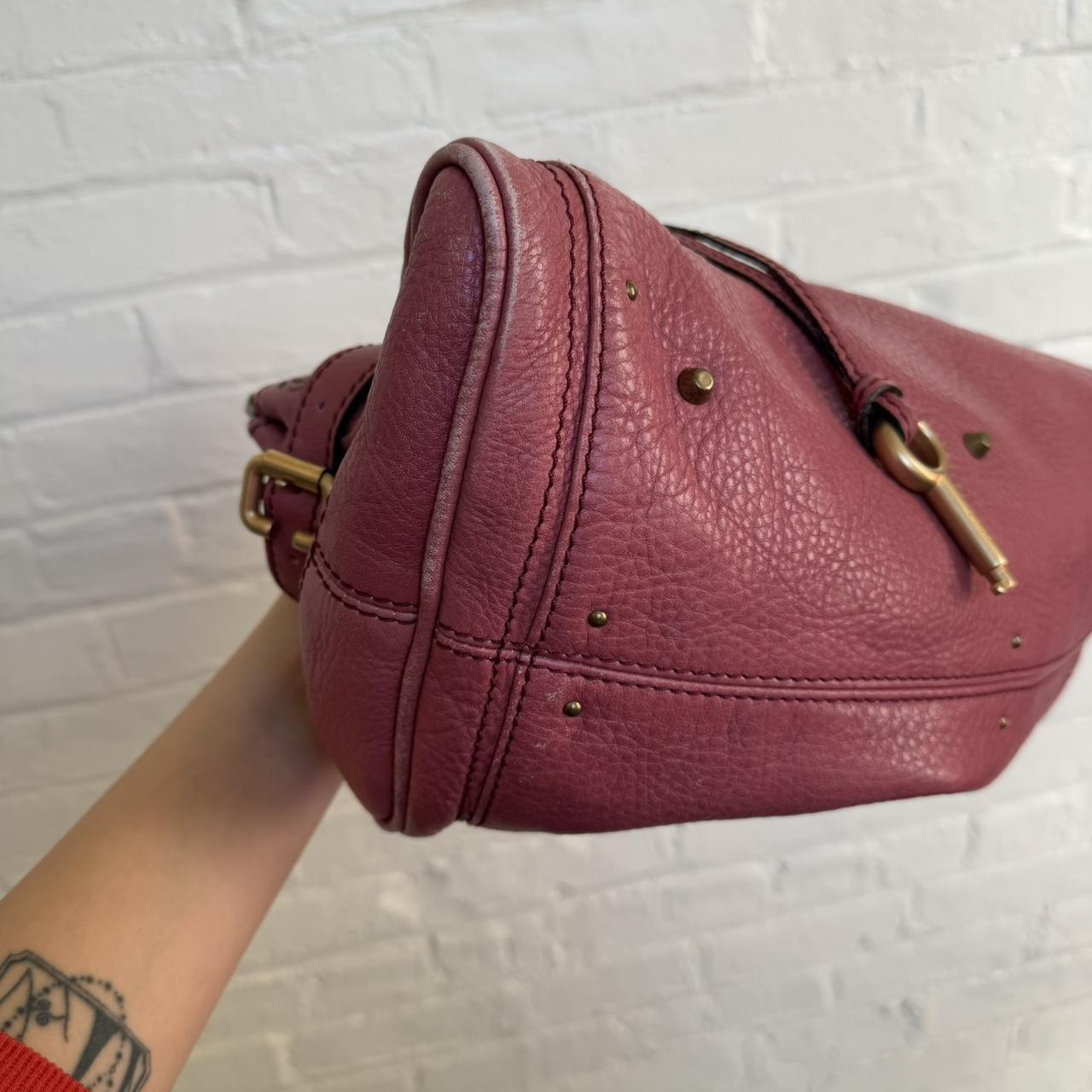 Iconic Chloe paddington bag in beautiful pink color and gold hardware
