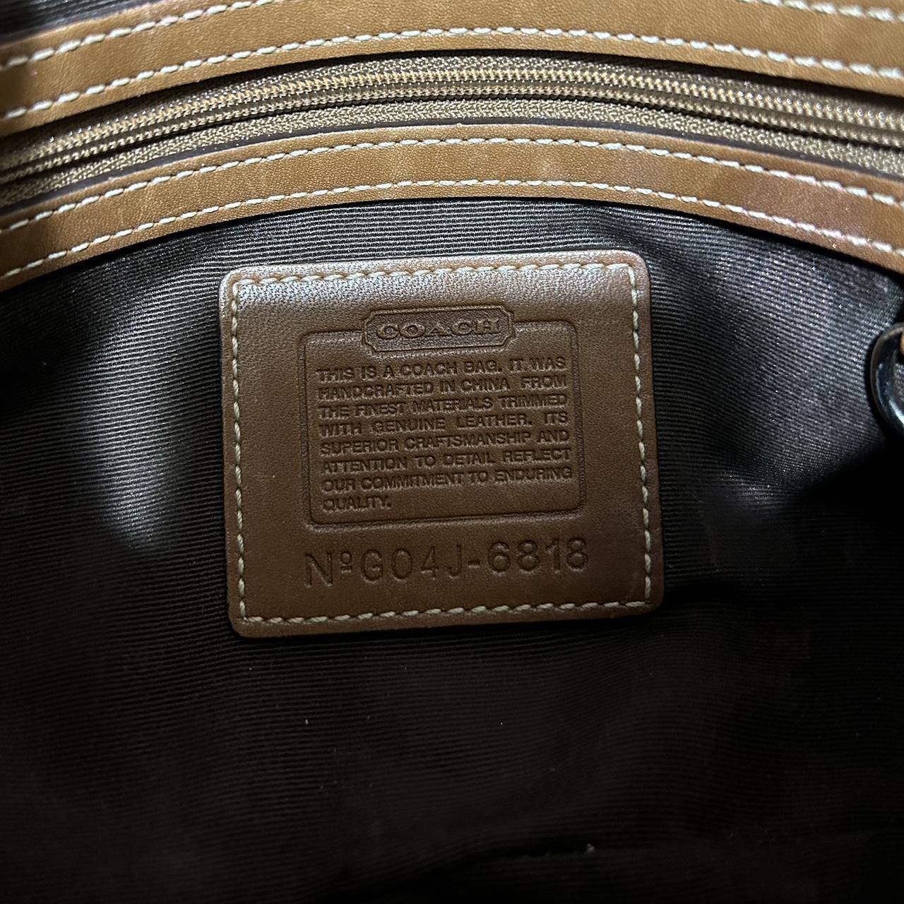 Vintage y2k Coach brown leather soho buckle shoulder