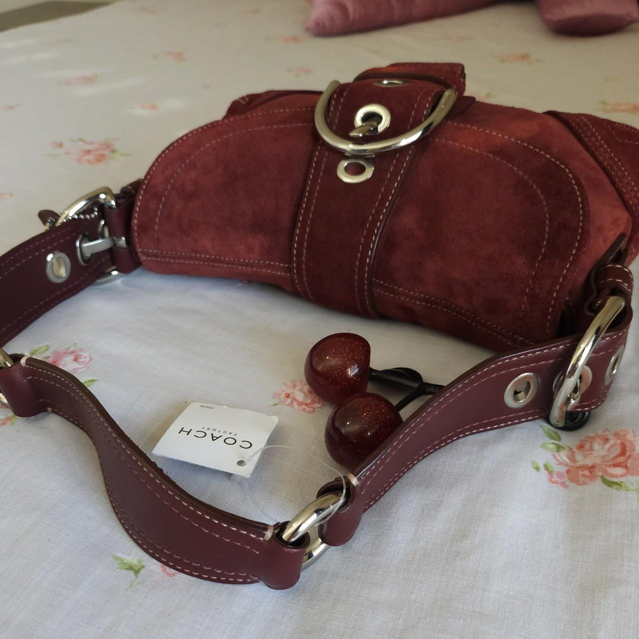 ❤️ Y2K Vintage Coach Suede Mini Soho Shoulder Bag ❤️