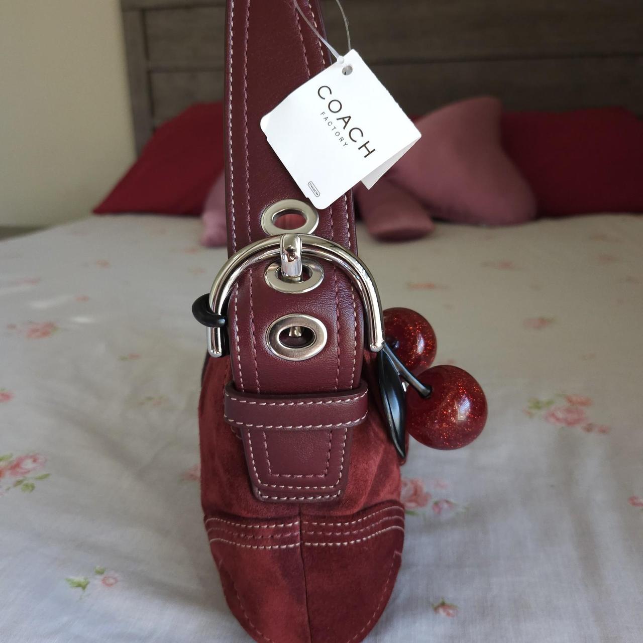 ❤️ Y2K Vintage Coach Suede Mini Soho Shoulder Bag ❤️