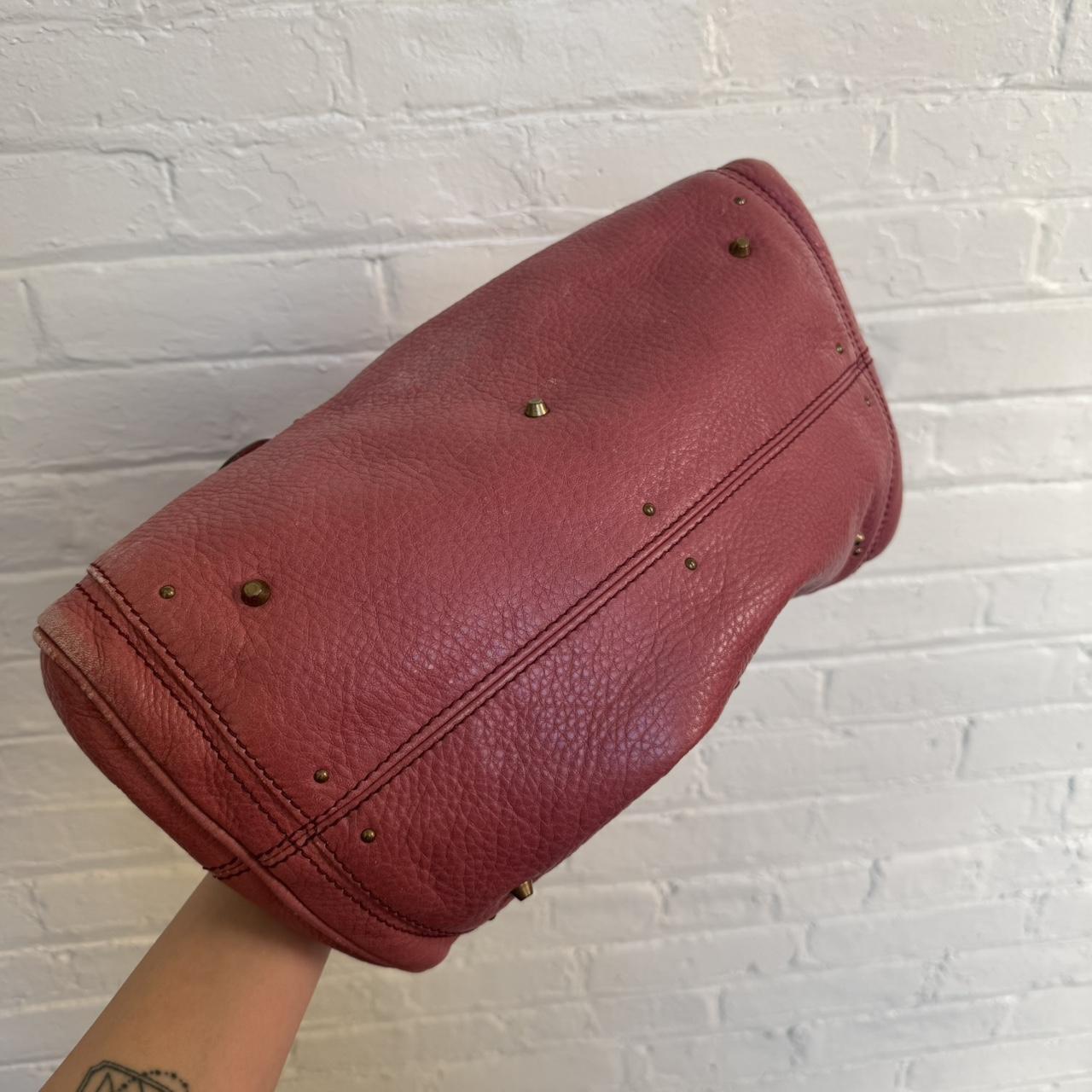 Iconic Chloe paddington bag in beautiful pink color and gold hardware